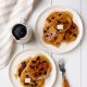 Light and Hearty Lemon Buttermilk Pancakes with Blueberries