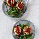 Griddled Polenta Cakes with Ricotta and Roast Peppers