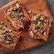 Tuna and Red Onion Open-Face Rustic Sandwich