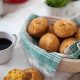 Fontina Polenta Muffins with Sun-dried Tomatoes