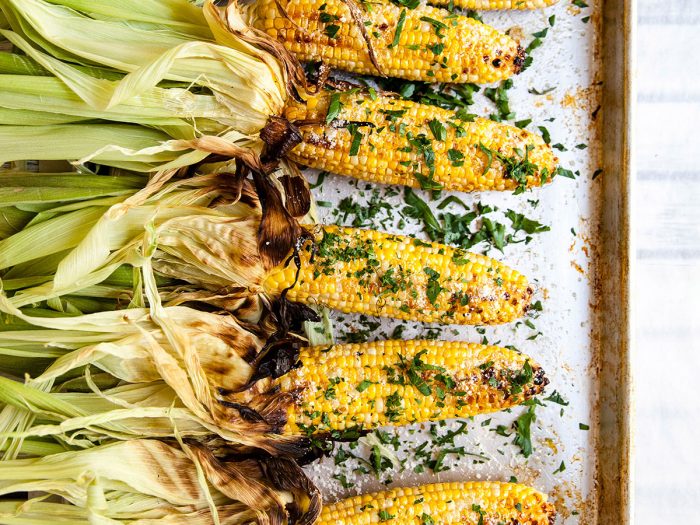 Grilled Corn Three Ways