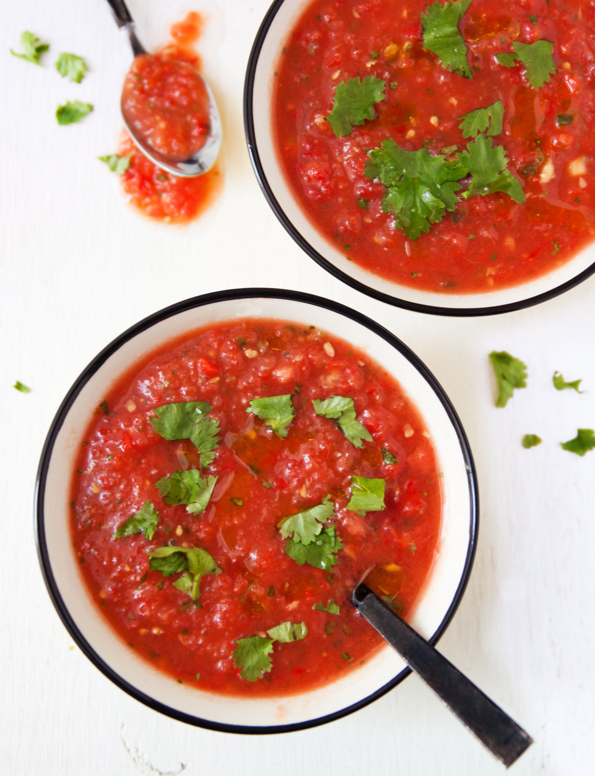 Tomato and Watermelon Gazpacho