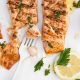 Grilled Salmon with Fresh Herb Dressing