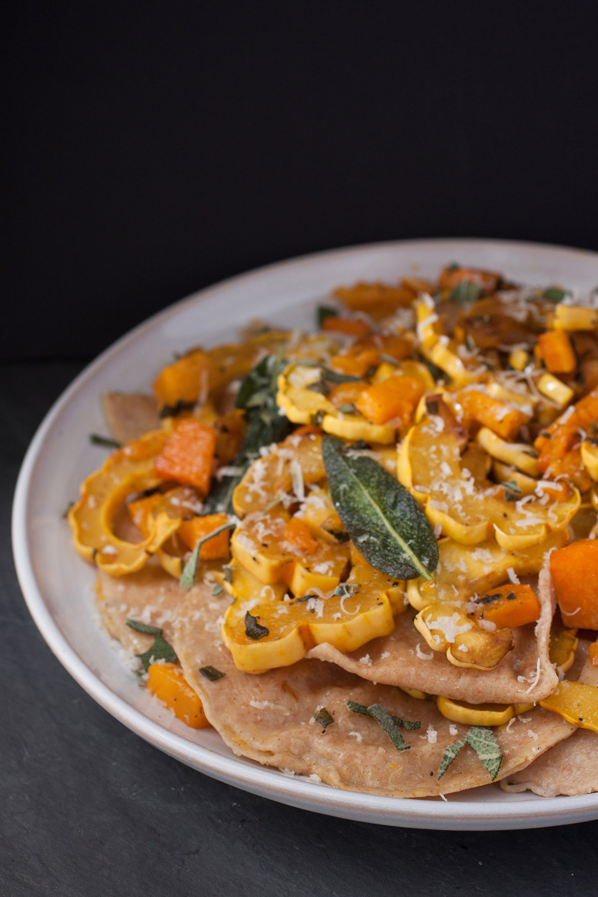 Roasted Pumpkin Whole Wheat Ravioli