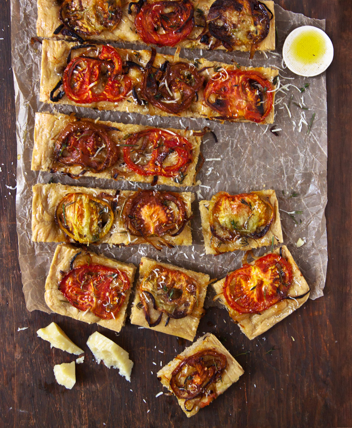 Roasted Tomato and Herb Sicilian Pizza