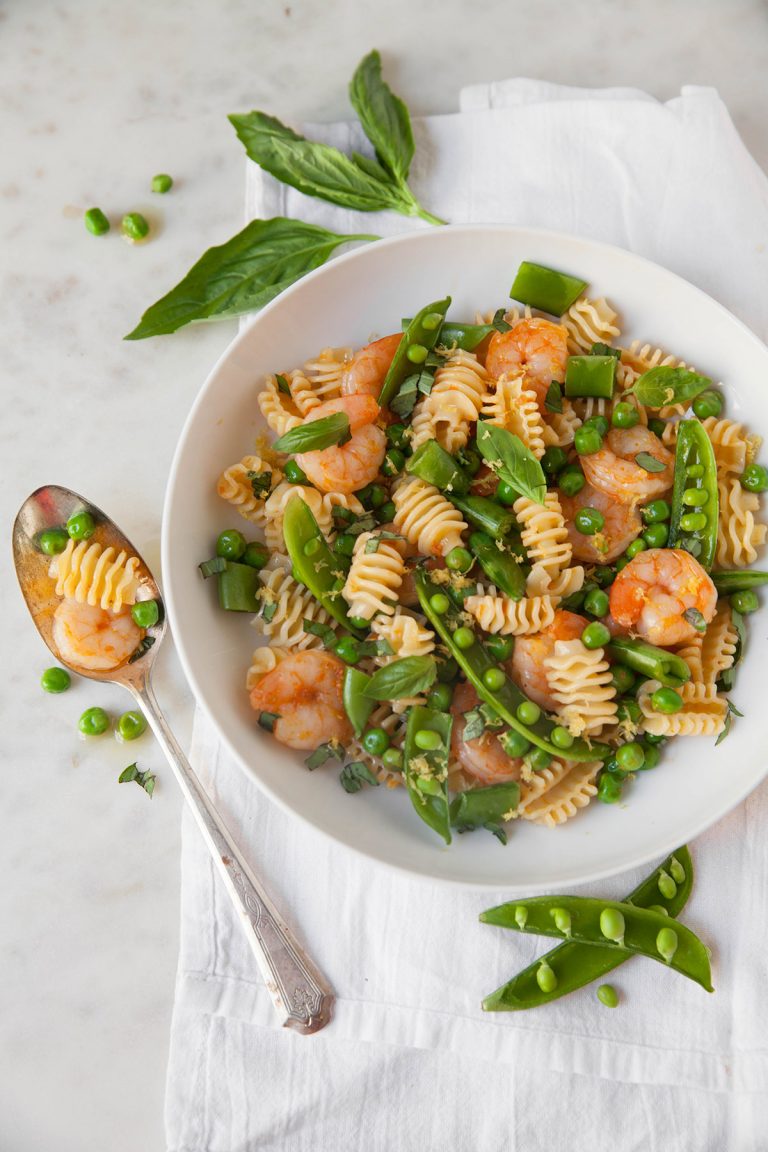 Shrimp and Spring Pea Pasta Salad Colavita Recipes