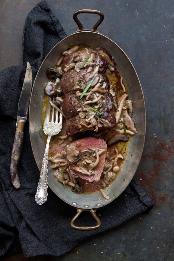 Beef Tenderloin with Whiskey Mushroom Sauce Colavita Recipes