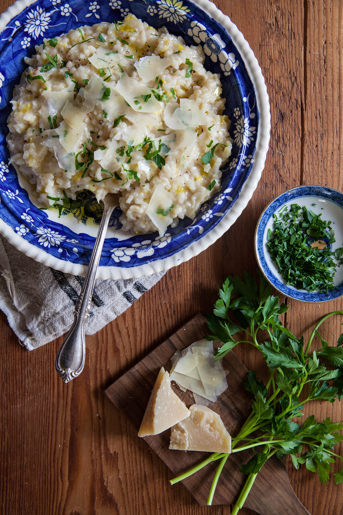 Risotto with Leeks