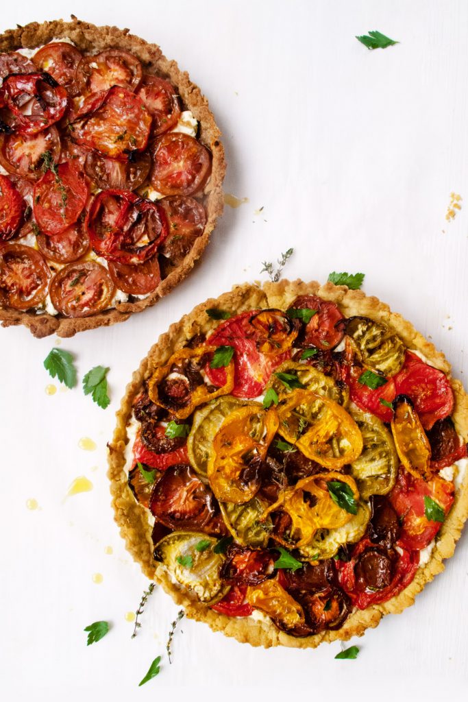 Heirloom Tomato Pie - Colavita Recipes