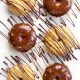 Chocolate Dipped Orange Olive Oil Donuts