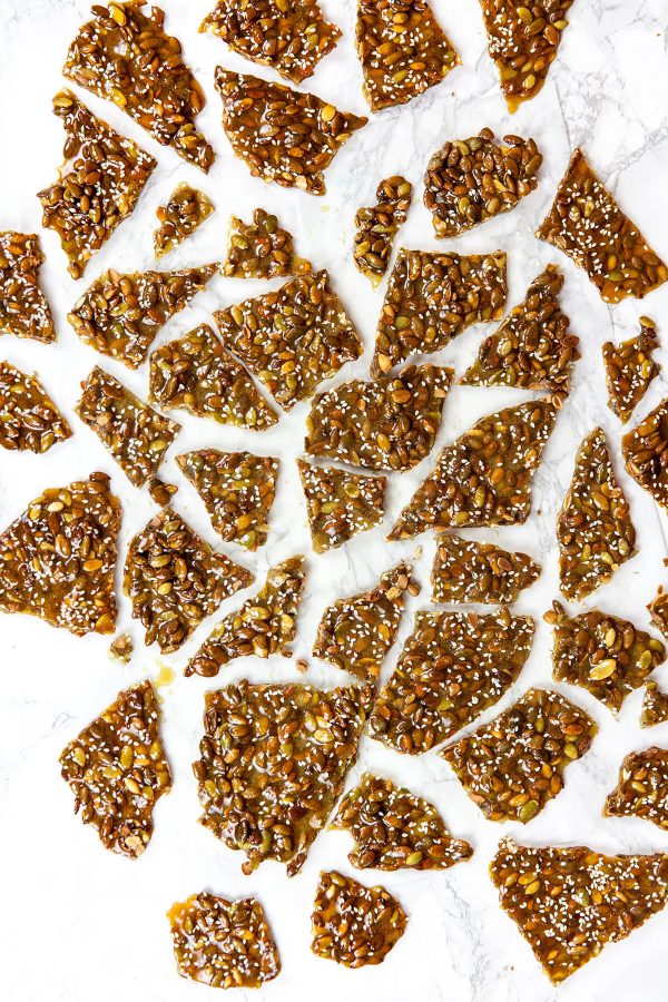 Pumpkin Seed Brittle with Sesame Seeds Colavita Recipes