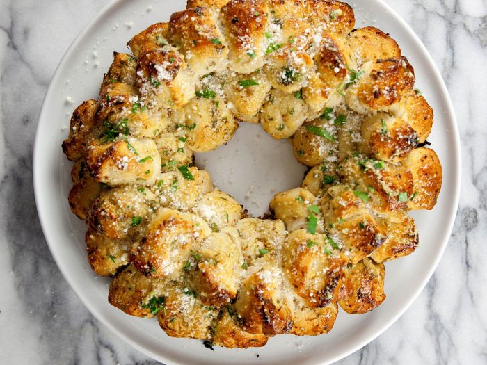 Garlic Knot Wreath