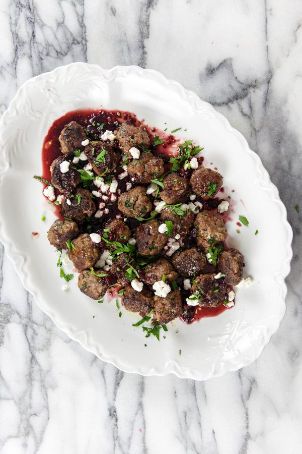 Meatballs with Raspberry Balsamic Glaze Colavita Recipes