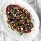 Meatballs with Raspberry Balsamic Glaze