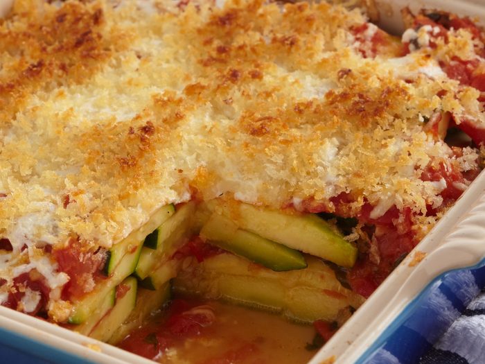 Roasted Zucchini Parmesan