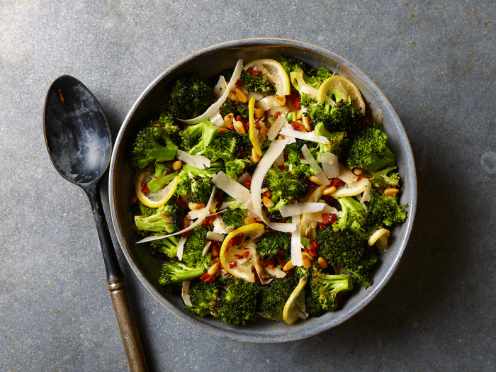 Roasted Broccoli with Sun-Dried Tomatoes