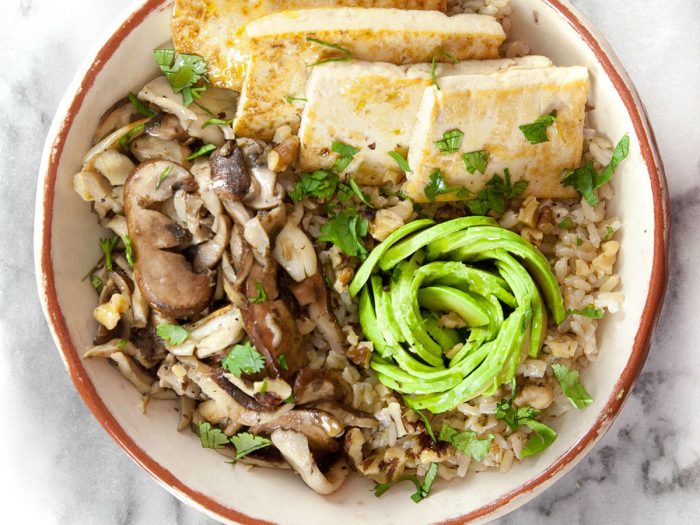 Mushroom Buddha Bowl