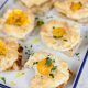 Cloud Eggs with Pecorino and Parsley