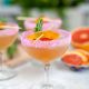 Pink Grapefruit Mimosa with Rosemary Syrup