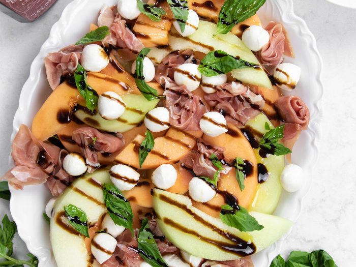 Prosciutto Melon Salad