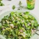 Asian Asparagus and Edamame Salad with Shredded Chicken