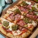 Sweet and Spicy Green Olive Pizza