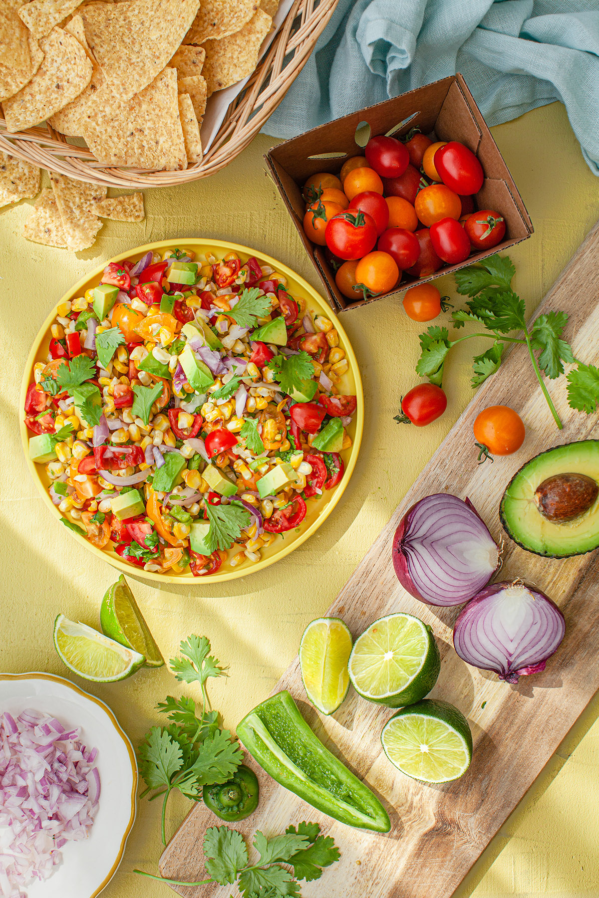 Colavita Recipe for Grilled Corn and Tomato Salsa