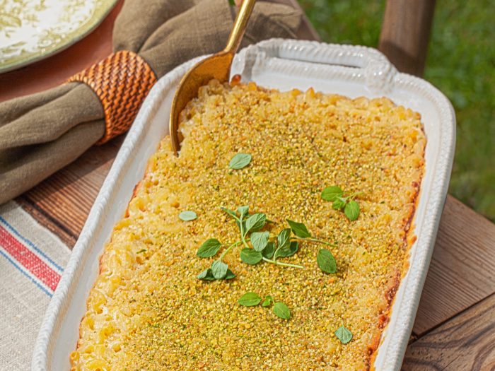 mac and cheese with breadcrumbs