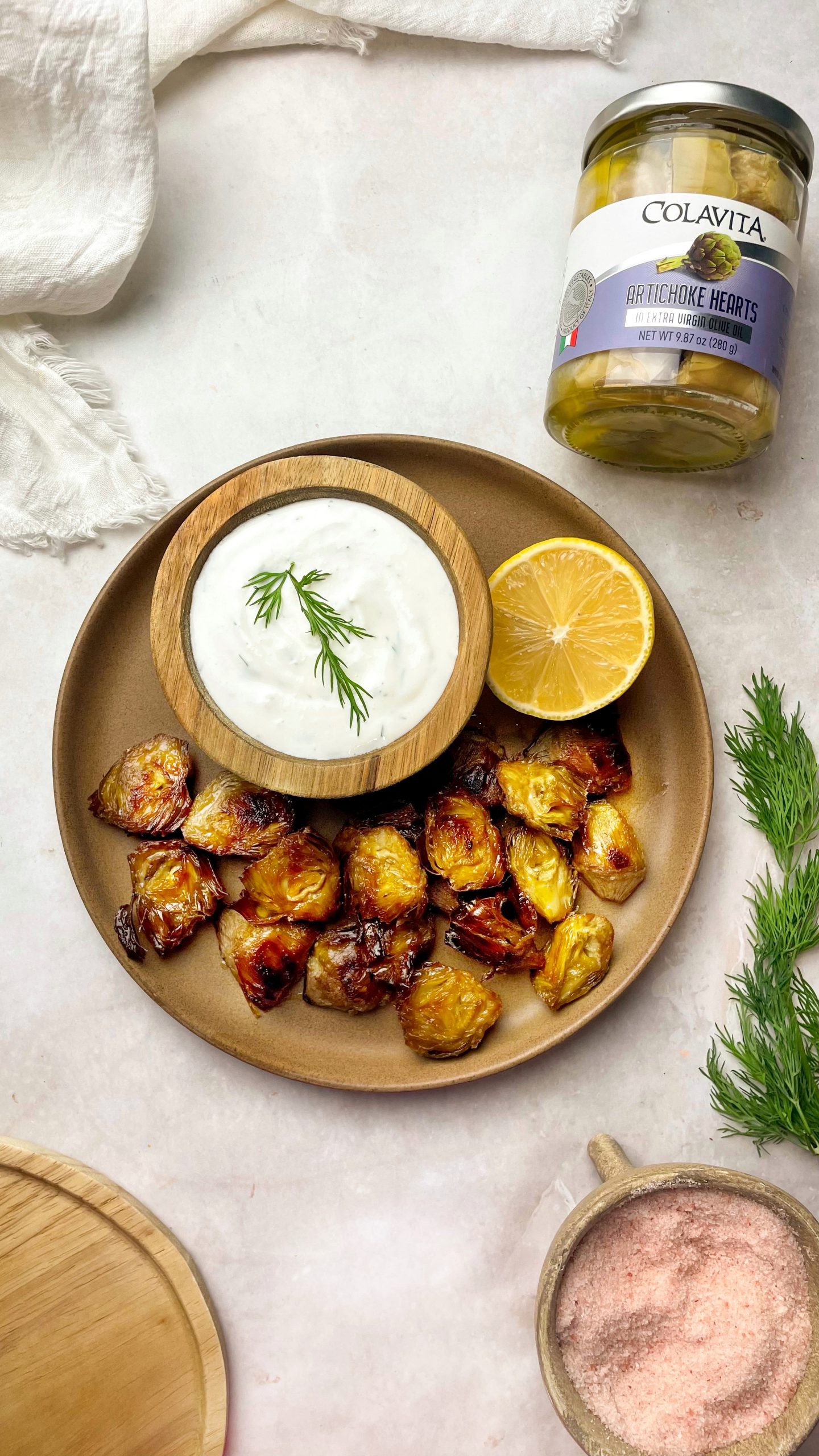 Crispy Artichoke Hearts by @sarah_licious_eats - Colavita Recipes