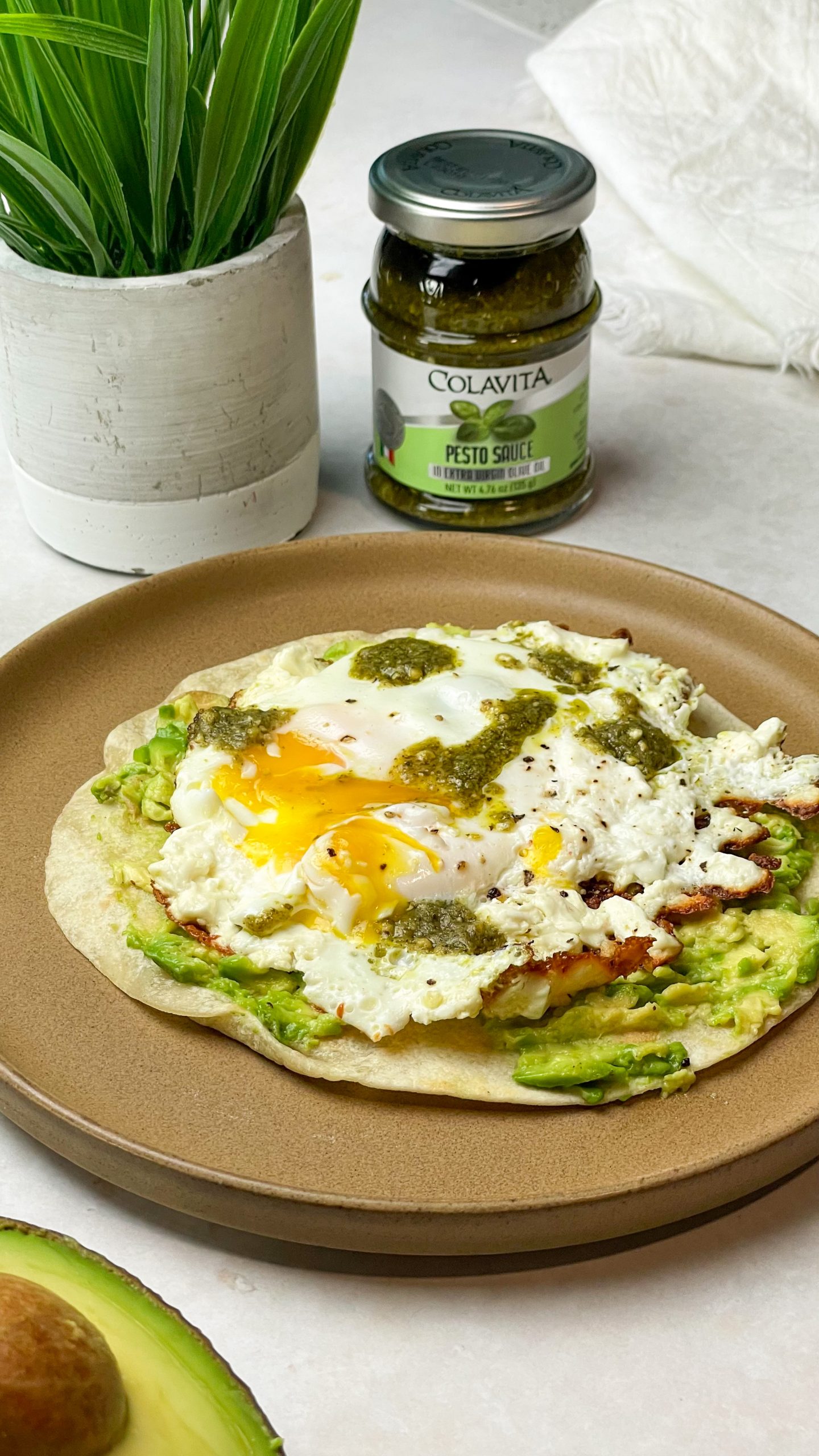 Feta and Egg Taco by @sarah_licious_eats - Colavita Recipes